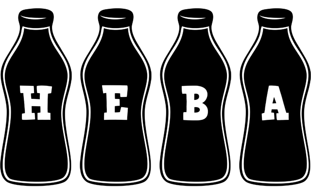 Heba bottle logo