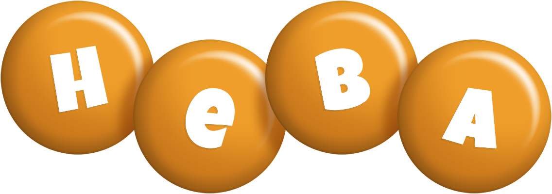 Heba candy-orange logo