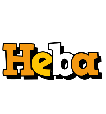 Heba cartoon logo