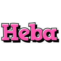 Heba girlish logo