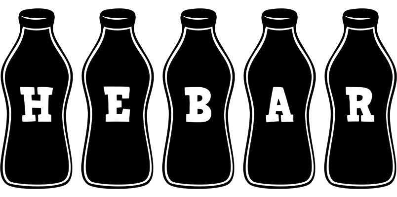 Hebar bottle logo