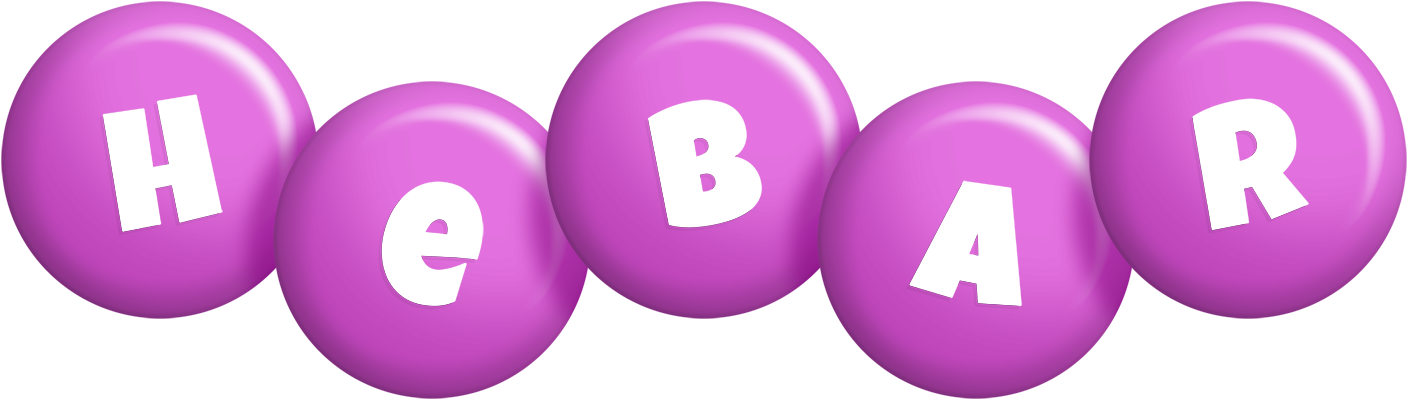 Hebar candy-purple logo
