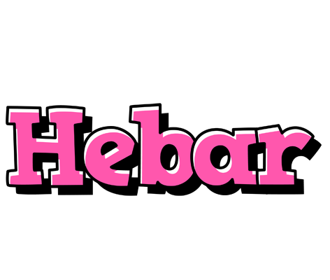 Hebar girlish logo
