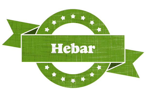 Hebar natural logo