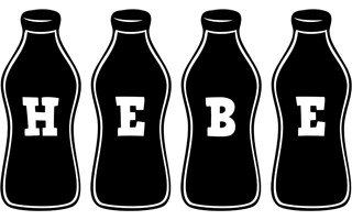 Hebe bottle logo