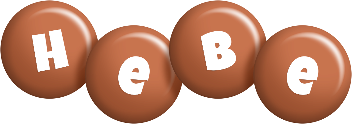 Hebe candy-brown logo