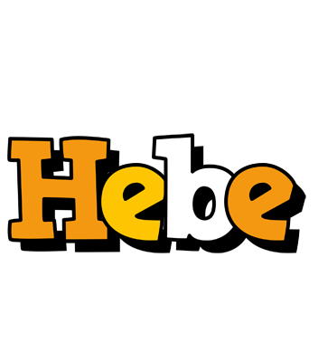 Hebe cartoon logo