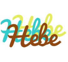 Hebe cupcake logo