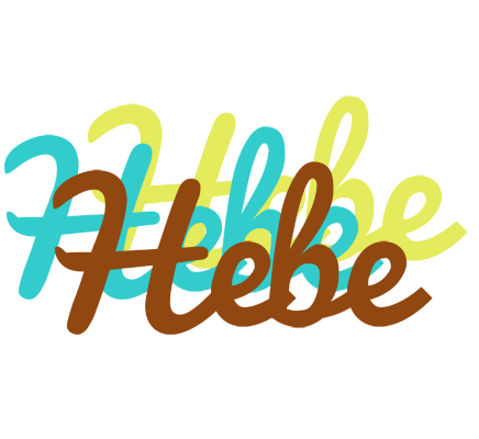 Hebe cupcake logo