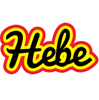 Hebe flaming logo