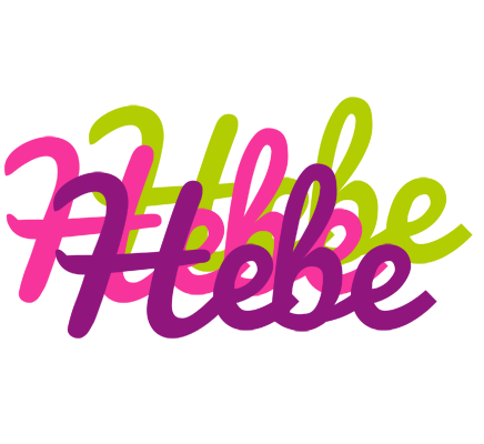 Hebe flowers logo