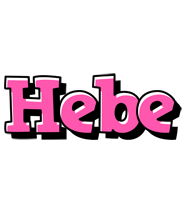 Hebe girlish logo