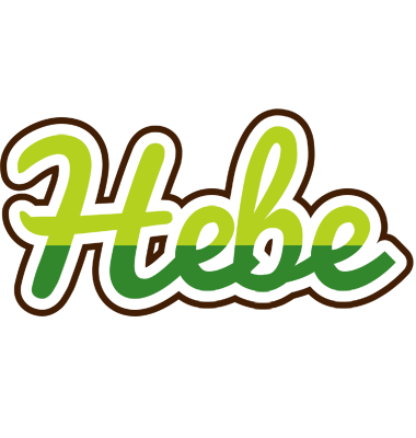 Hebe golfing logo
