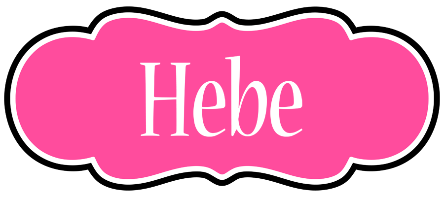 Hebe invitation logo