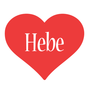 Hebe love logo