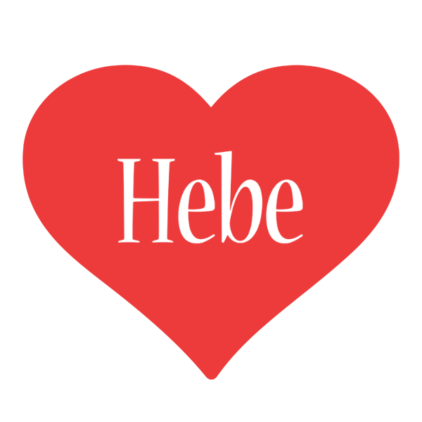 Hebe love logo