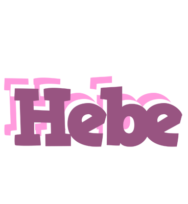 Hebe relaxing logo