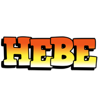 Hebe sunset logo