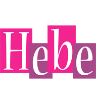 Hebe whine logo