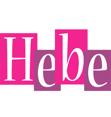 Hebe whine logo