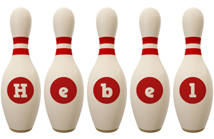 Hebel bowling-pin logo