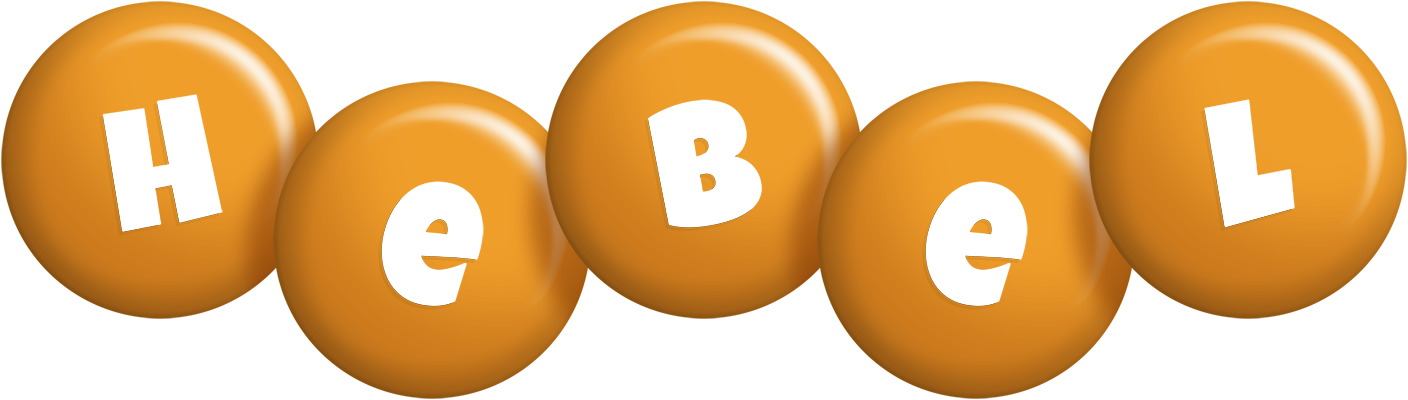 Hebel candy-orange logo