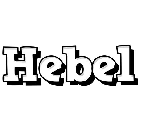 Hebel snowing logo