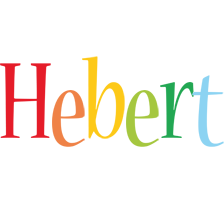 Hebert birthday logo