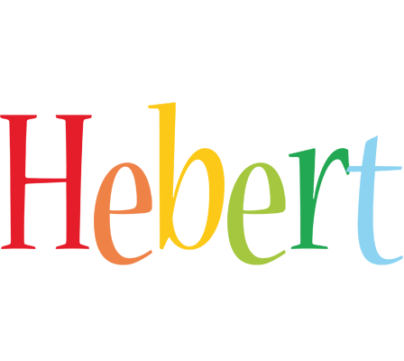 Hebert birthday logo