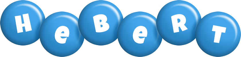 Hebert candy-blue logo