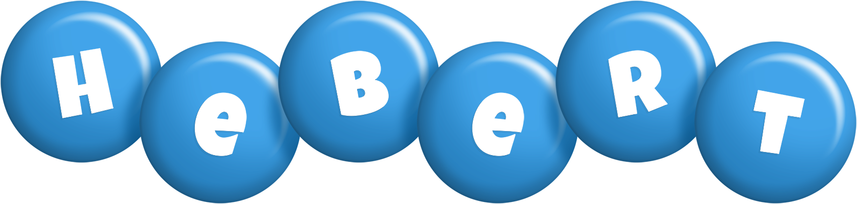 Hebert candy-blue logo