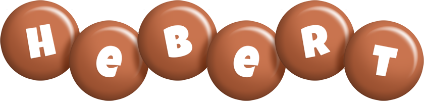 Hebert candy-brown logo