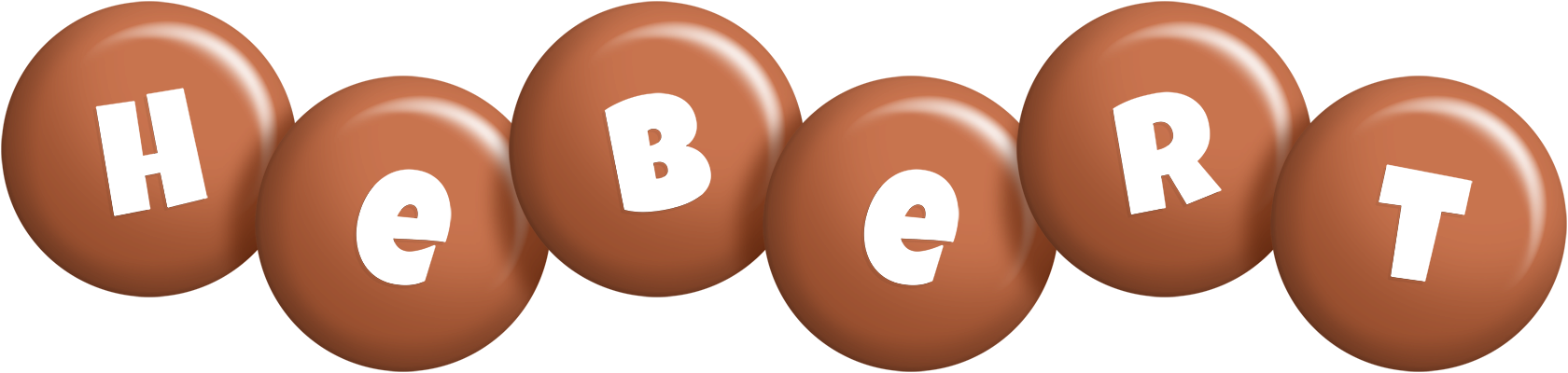 Hebert candy-brown logo