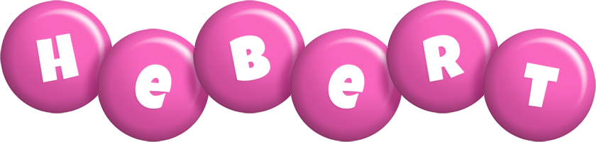 Hebert candy-pink logo