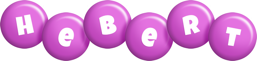 Hebert candy-purple logo