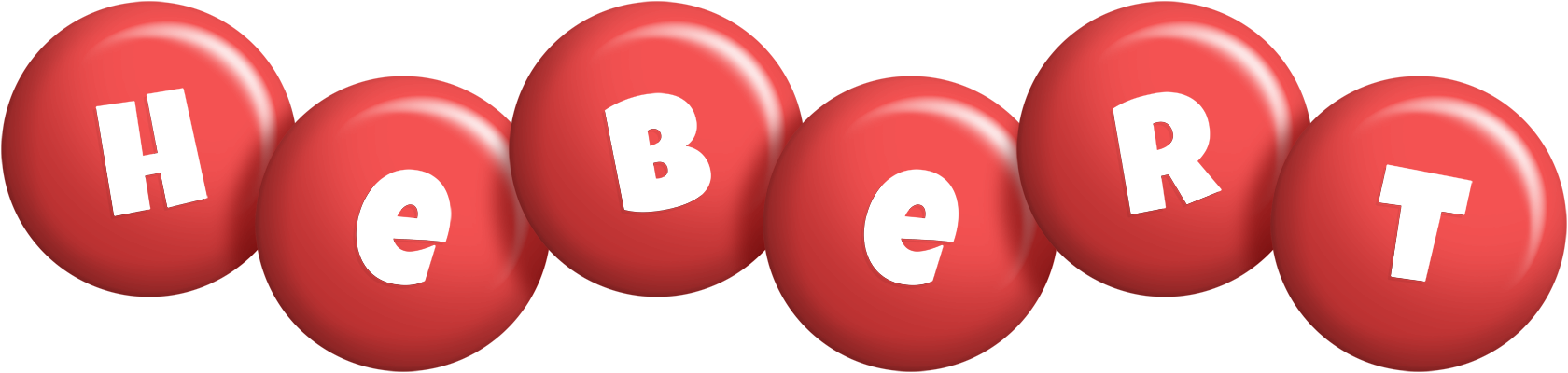 Hebert candy-red logo