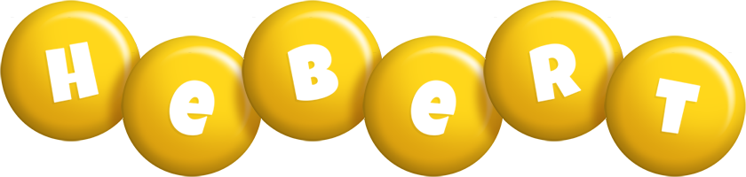 Hebert candy-yellow logo