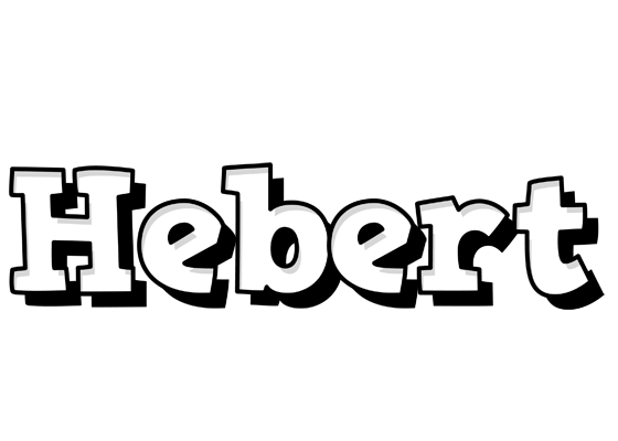 Hebert snowing logo