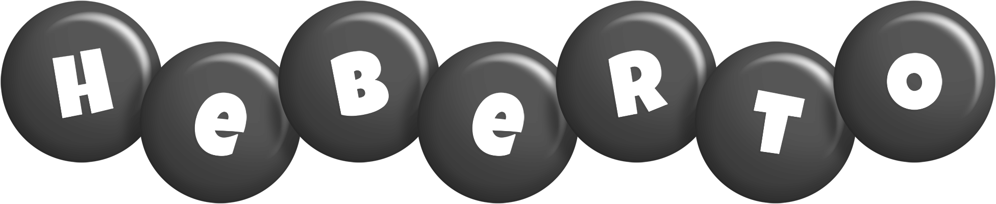 Heberto candy-black logo