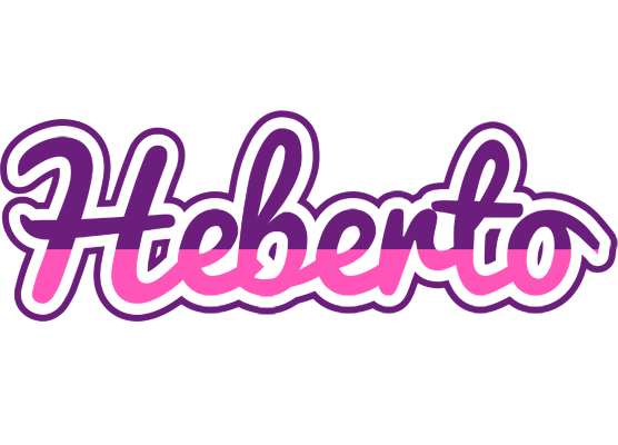 Heberto cheerful logo