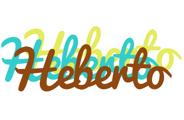 Heberto cupcake logo