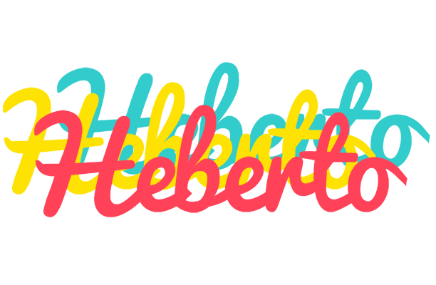 Heberto disco logo