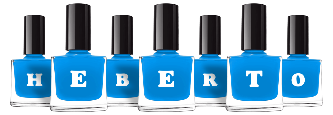Heberto glossy logo