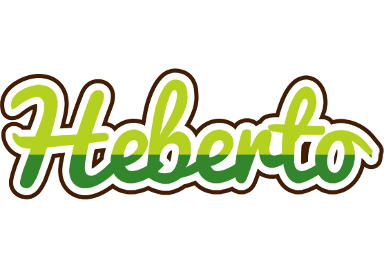 Heberto golfing logo