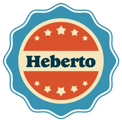 Heberto labels logo