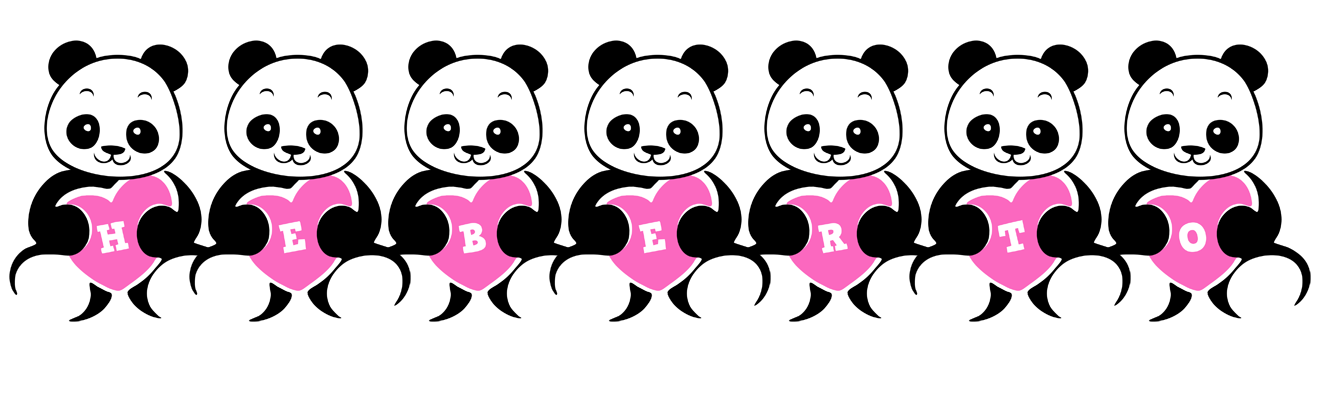 Heberto love-panda logo