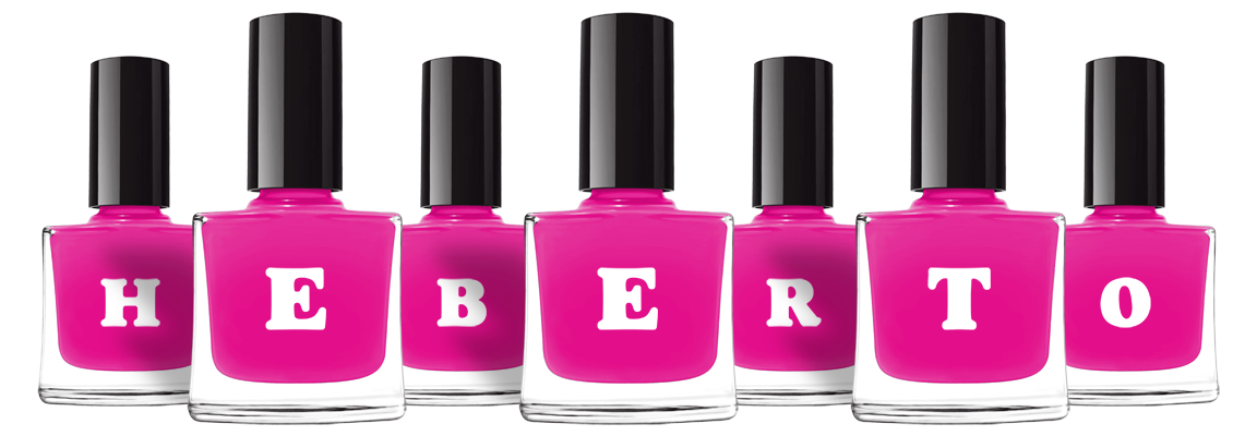 Heberto nails logo