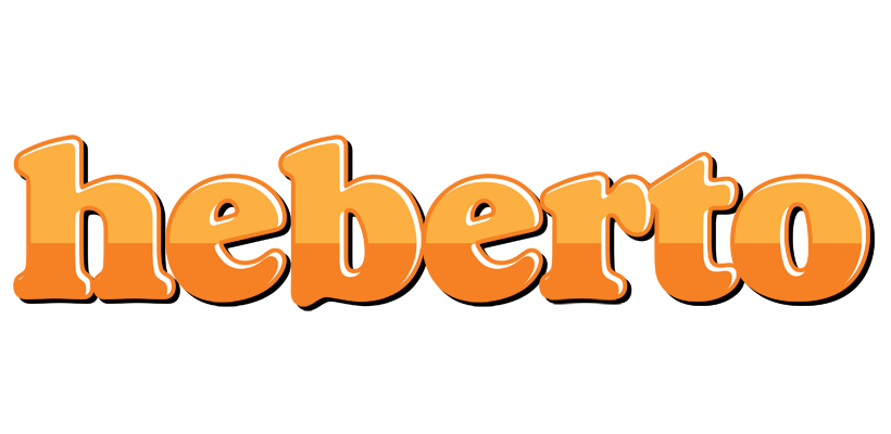 Heberto orange logo