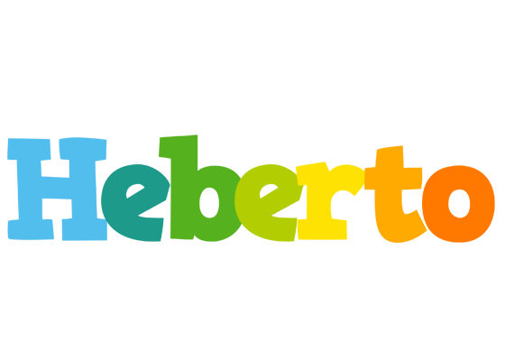 Heberto rainbows logo