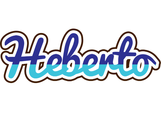 Heberto raining logo